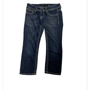 Vigoss blue jean capris pants size 5